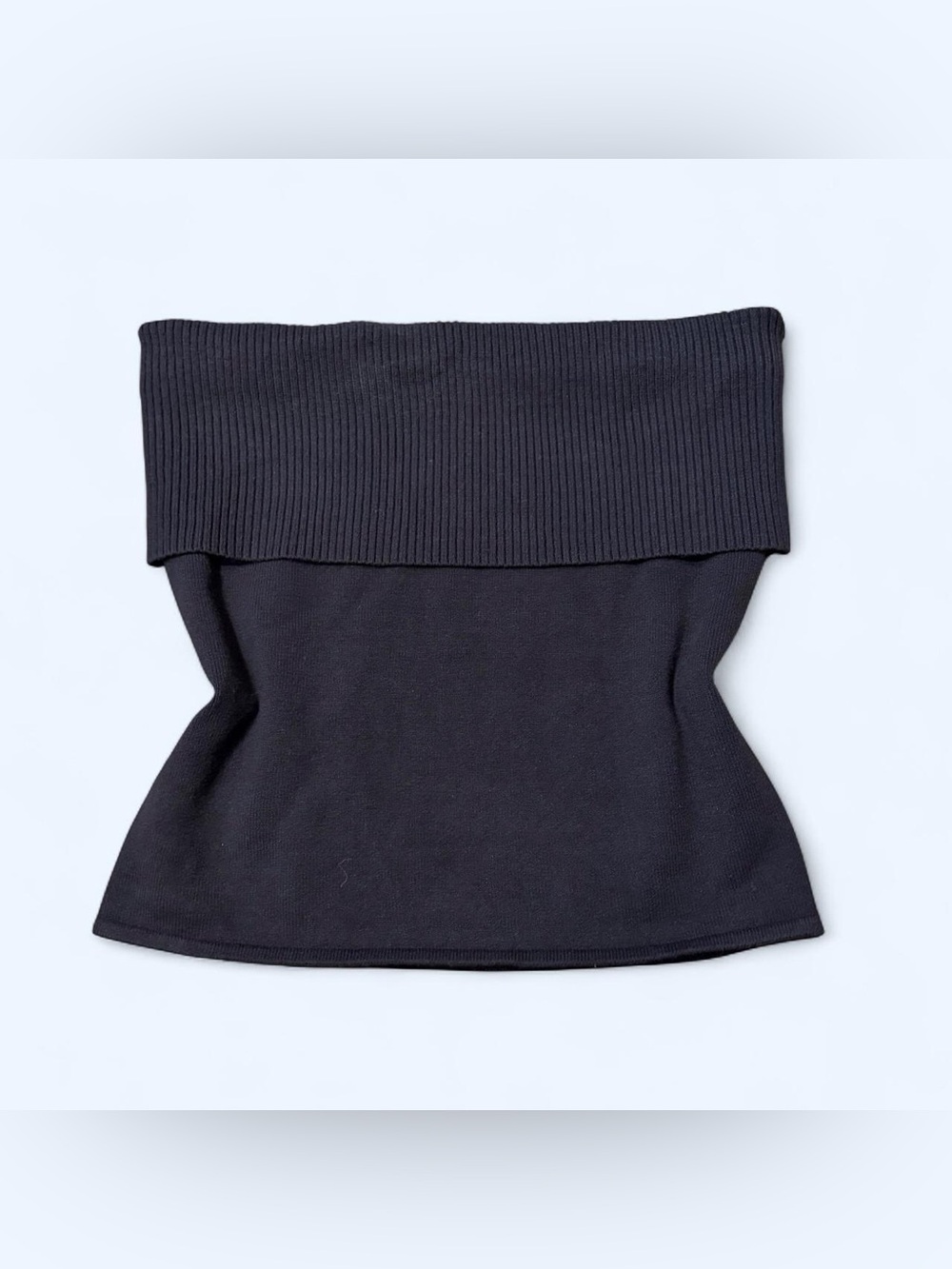Grunge Black Strapless Tube Top by Mills!
